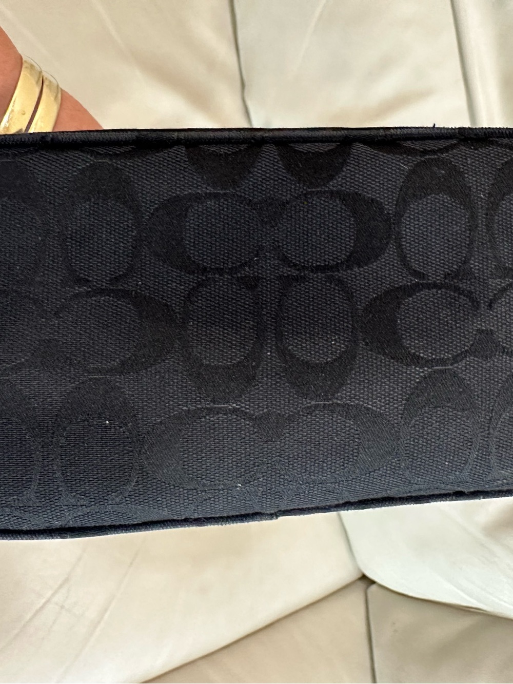 Vintage Coach Signature Demi Pouch Baguette Purse (Style No. 6044) - Picture 10 of 10